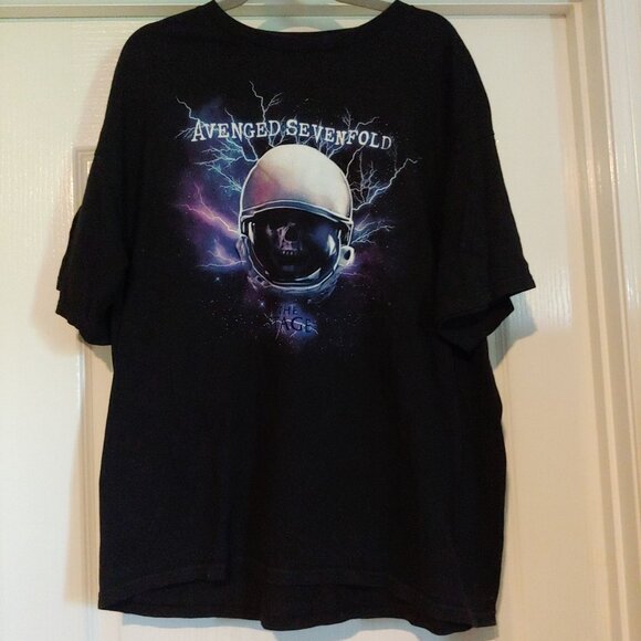 Avenge Sevenfold The Stage 2017 World Tour Double Sided Mens - Picture 3 of 4